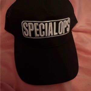 Black Special Ops Cap Brand New!